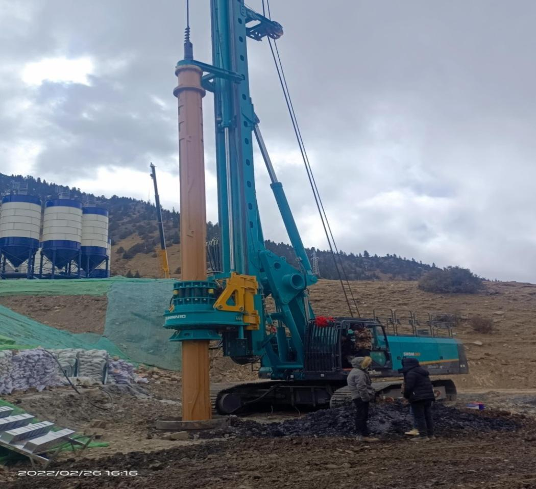 決戰(zhàn)“世界之巔”！山河智能旋挖鉆機(jī)實力助建川藏鐵路