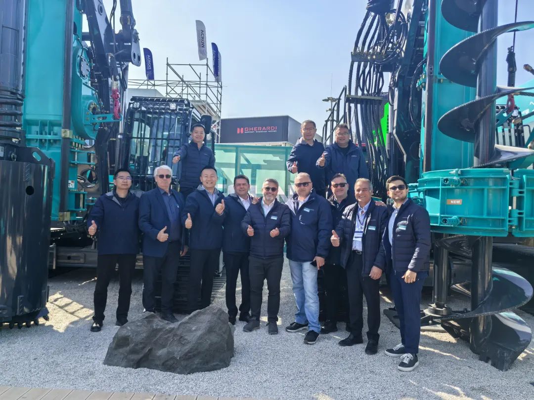 Bauma 2025 | 高端定制！山河智能Pro系列旋挖鉆機燃爆全場